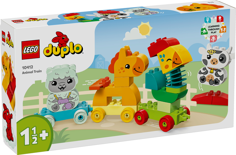 Lego duplo animal train 10412 &gamma;&iota;&alpha; &eta;&lambda;&iota;&kappa;ί&epsilon;&sigmaf; 18&mu;+ 19&tau;&mu;&chi;, , medium-null
