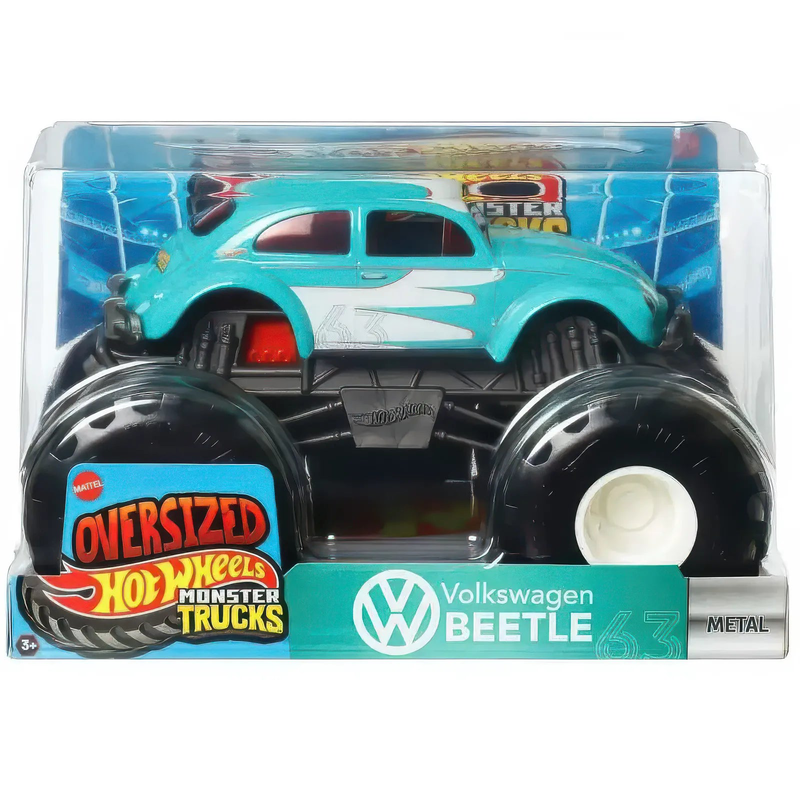 Hot wheels monster trucks oversized metal - assorted-null