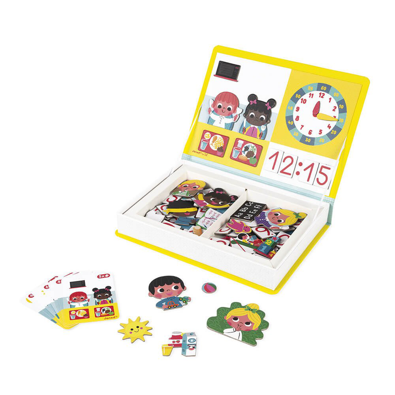 Learn to tell the time magnetic, , medium-null
