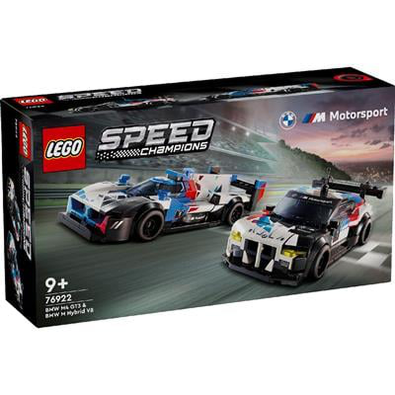 Product image: Lego 76922 bmw m4 gt3 & bmw m hybrid v8 race cars, , medium-null