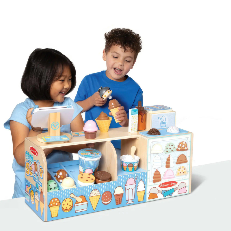Product image: Melissa & doug 30607 cool scoops ice creamery, , medium-null