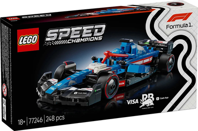 Lego speed champions 77246 visa cash app rb vcarb 01 f1 race car, , medium