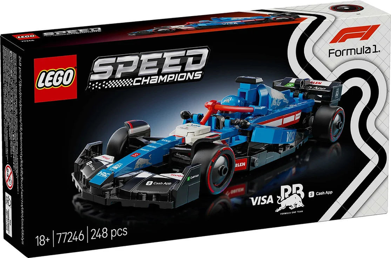 Product image: Lego speed champions 77246 visa cash app rb vcarb 01 f1 race car, , medium-null