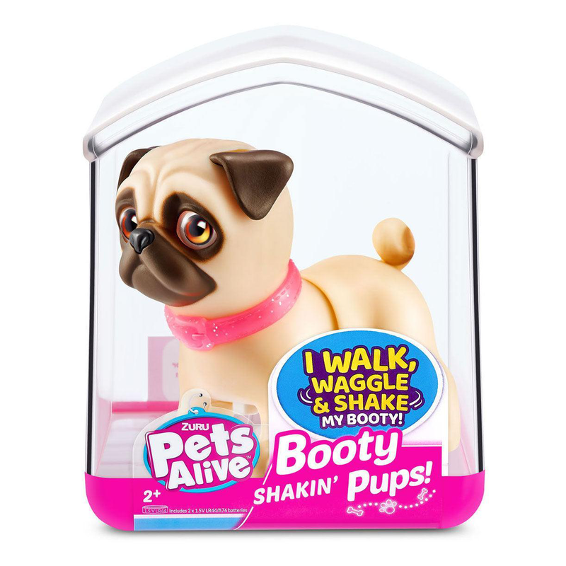 Product image: Zuru pets alive booty shakin' pups - pug, , medium-null