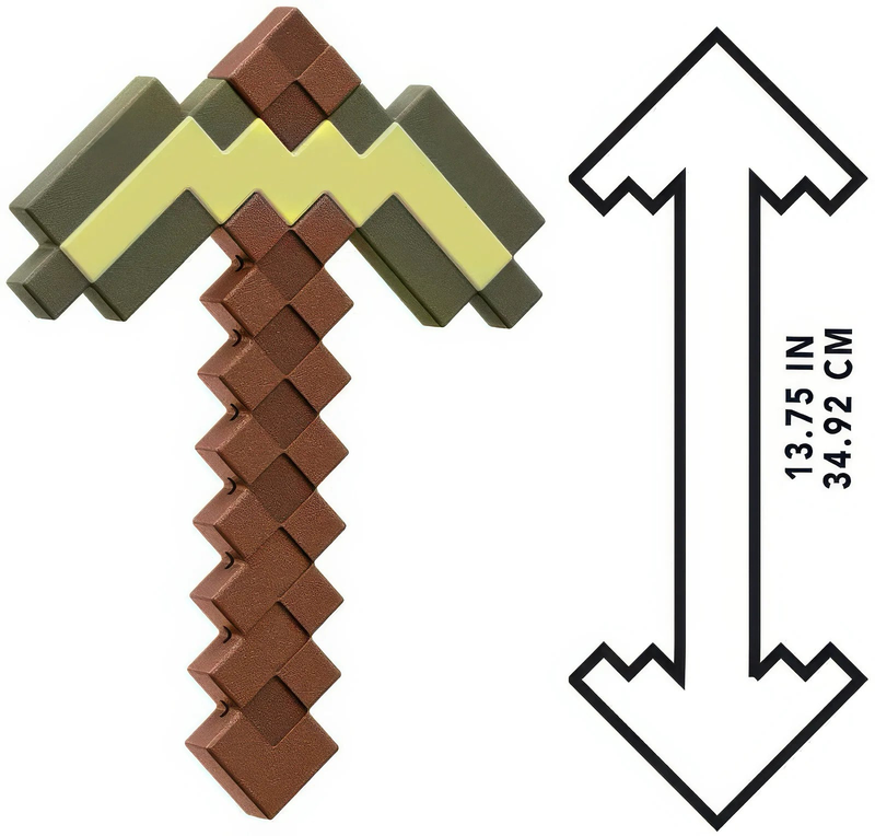 Product image: Minecraft gold pickaxe, , medium-null