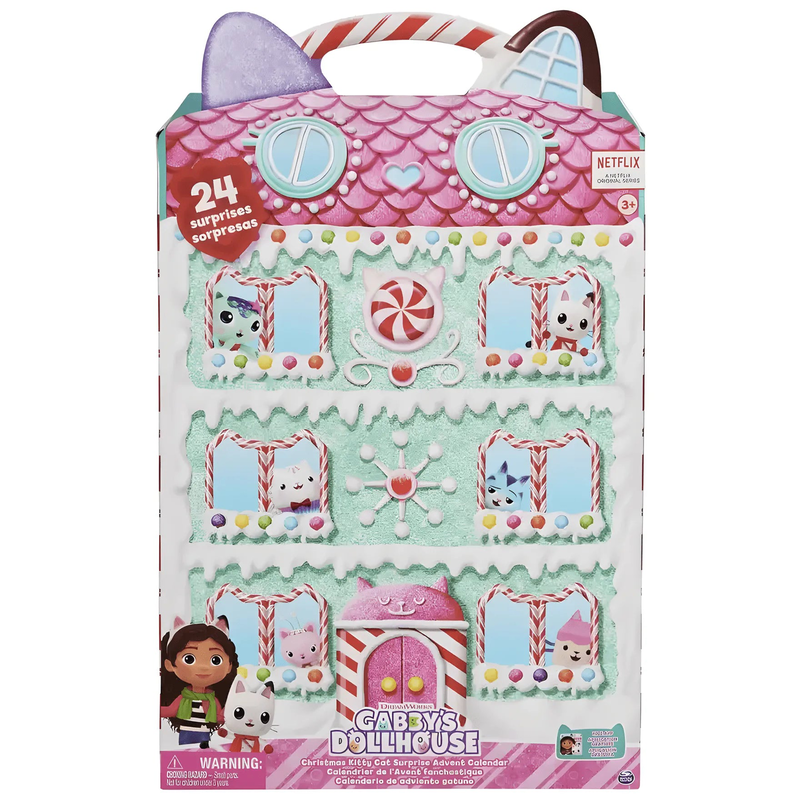 Gabby's dollhouse christmas advent calendar - assorted, , medium-null
