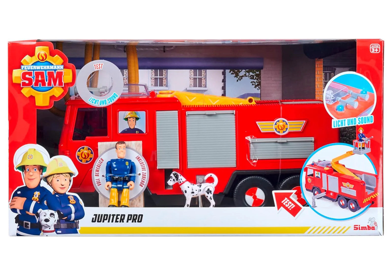 Fireman sam jupiter pro 31cm fire engine playset, , medium image number null