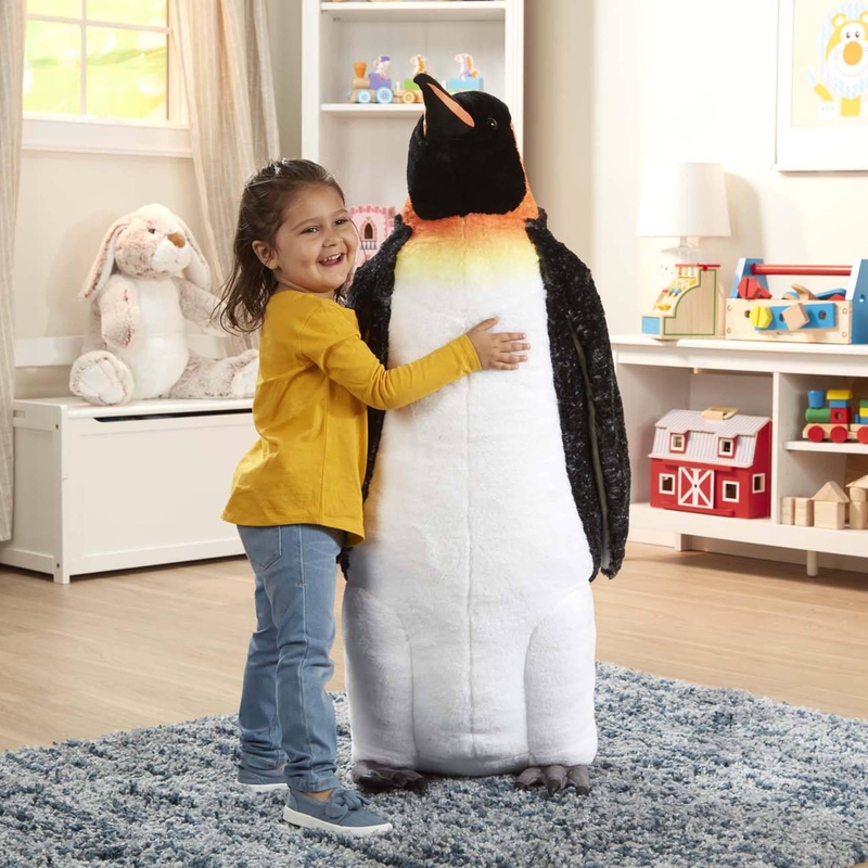 Melissa & doug 40400 lifelike plush emperor penguin-null