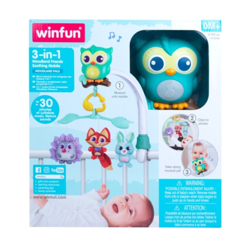 Winfun 3-&sigma;&epsilon;-1 &kappa;&iota;&nu;&eta;&tau;ό woodland friends 720010 &mu;&epsilon; &kappa;&omicron;&upsilon;&delta;&omicron;&upsilon;&nu;ί&sigma;&tau;&rho;&alpha; &kappa;&omicron;&upsilon;&kappa;&omicron;&upsilon;&beta;ά&gamma;&iota;&alpha; &kappa;&alpha;&iota; &nu;&alpha;&nu;&omicron;ύ&rho;&iota;&sigma;&mu;&alpha;&tau;&alpha;, , medium-null