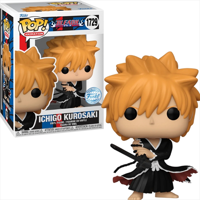 Product image: Funko pop! Animation: bleach - ichigo kurosaki special edition #1729 vinyl figure-null