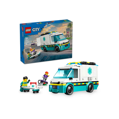 Lego city emergency ambulance, , medium