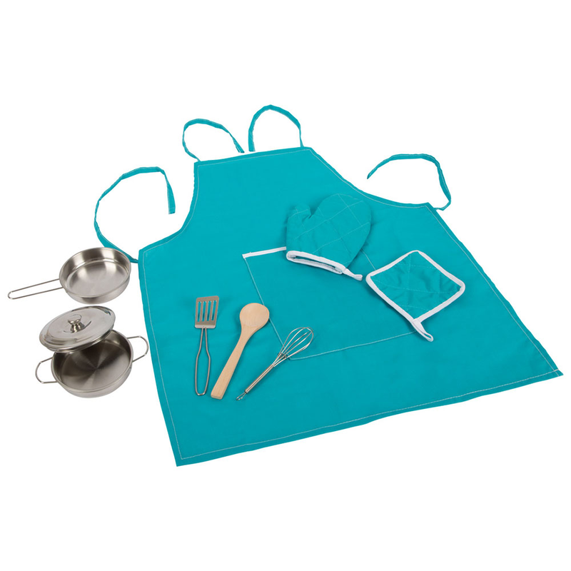 Cooking set with apron, , medium-null