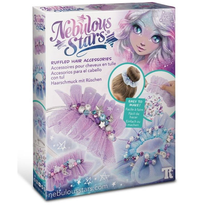 Nebulous stars ruffled hair accessories 11022, , medium