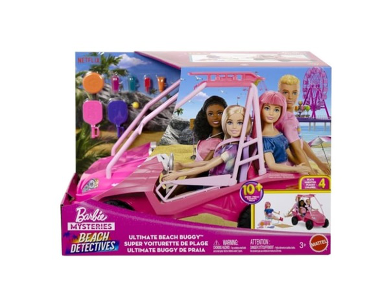 Barbie mysteries ultimate beach buggy (jfv68) 3y+, , medium-null