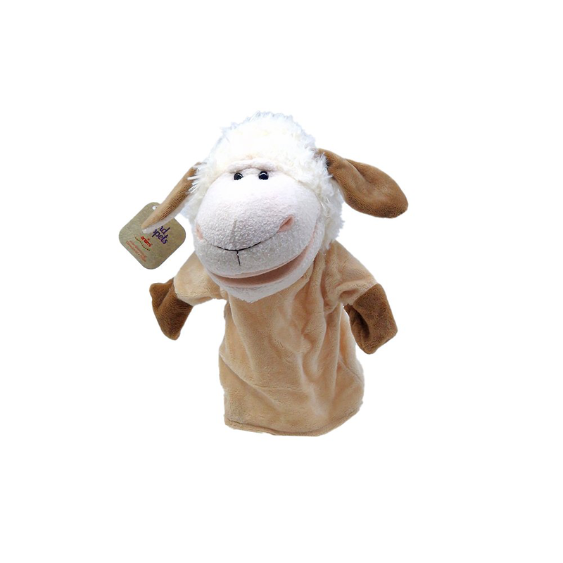 Brown sheep handpuppet, , medium image number null