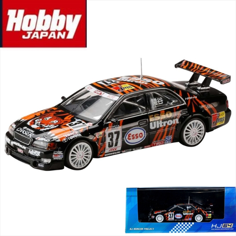 Hobby japan 1/64 1998 *esso toms* chaser #37, jtcc, black/red, , medium-null