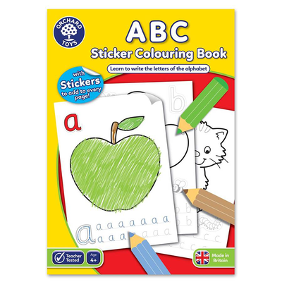 Orchard toys abc sticker colouring book, , medium