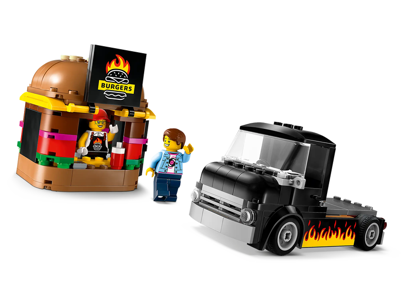 Lego city burger truck 60404 για ηλικίες 5+ 194τμχ, , medium-null