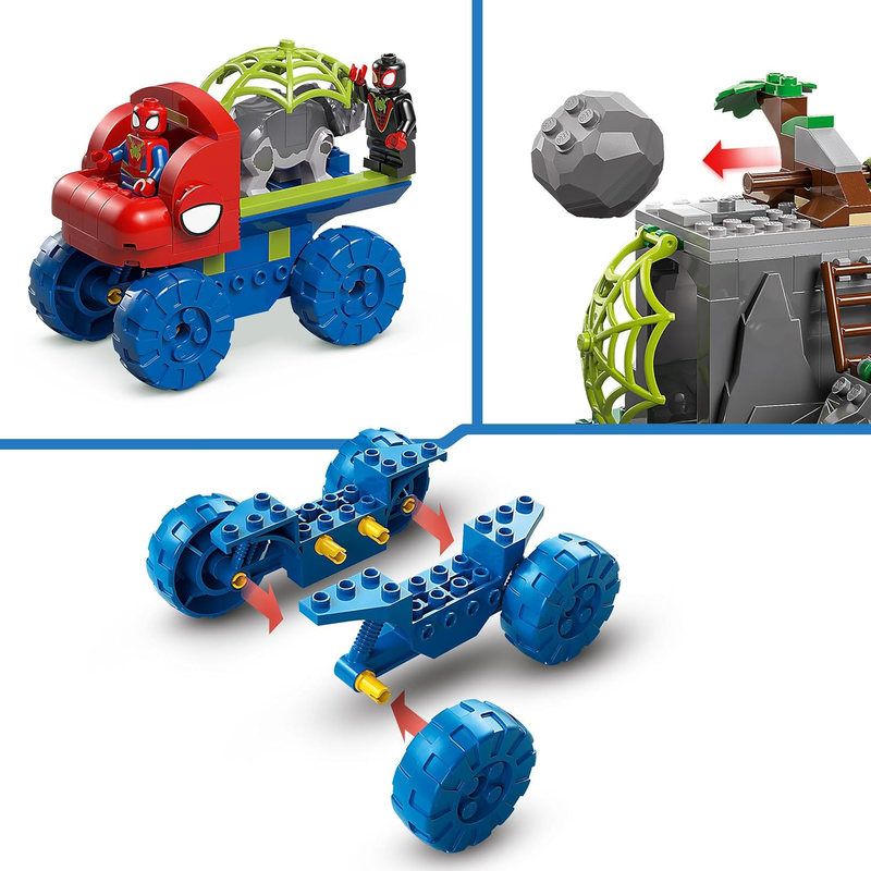 Product image: Lego marvel team spidey dino crawler rescue, , medium-null