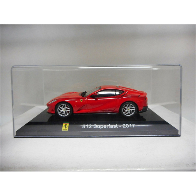 Magazine models 1/64 2017 ferrari 812 superfast, red, , medium-null
