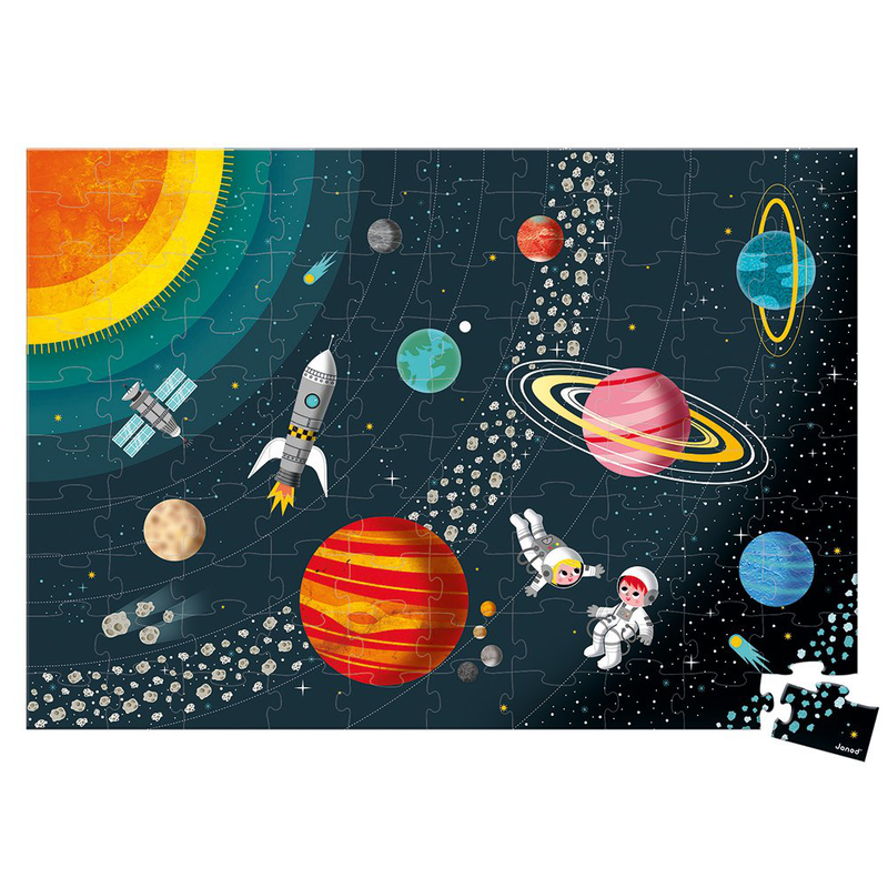 Educational puzzle- solar, , medium-null