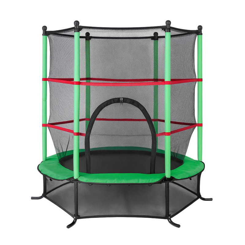 Product image: Ozzy τραμπολίνο 4.5ft με δίχτυ ασφαλείας (πλάτος: 1.37m και ύψος: 1.63m), , medium-null