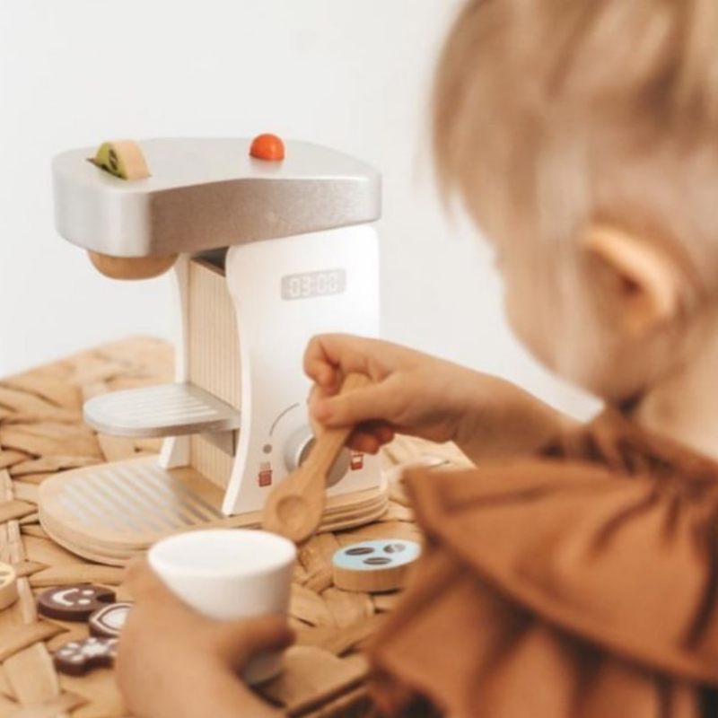 Product image: Jouéco® - wooden coffeemachine with accessories, , medium-null