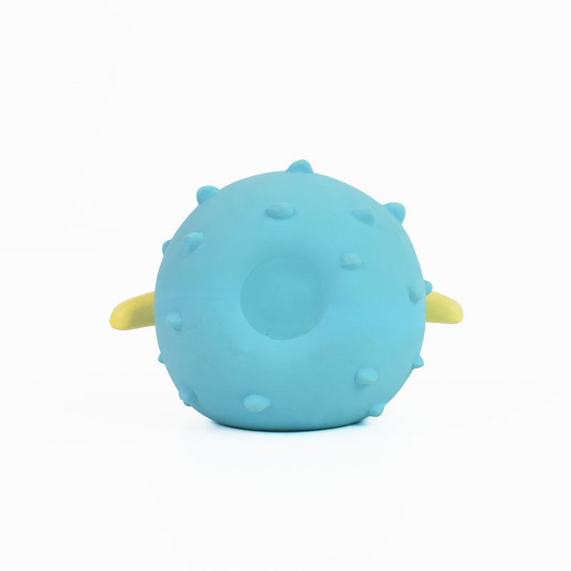 Splash puffer fish latex pool toy blue, , medium image number null