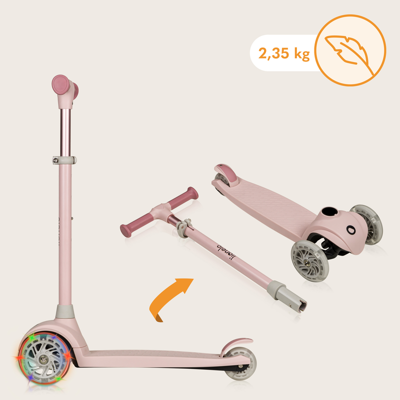 Jessy pink rose scooter-null