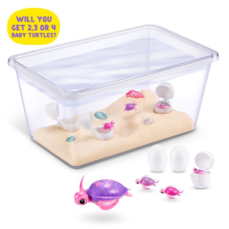 Zuru pets alive mama and baby turtles 9560, , medium-null