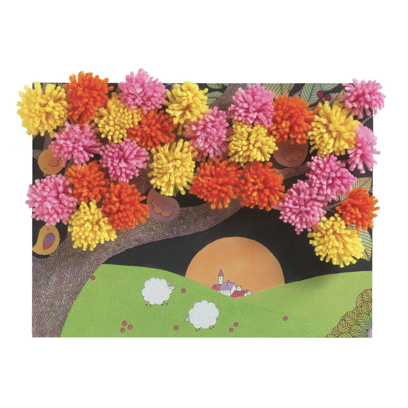 Djeco an explosion of pompons, , medium-null