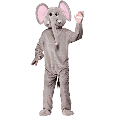 Deluxe mini mascot costume elephant adult ma-8556, , medium
