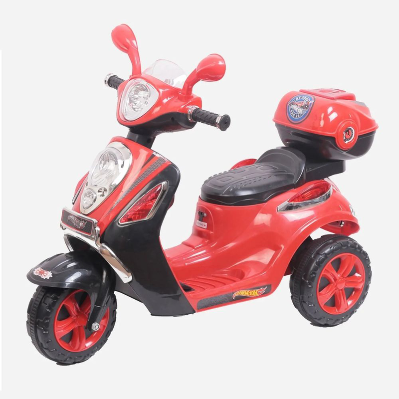 Product image: Παιδική ηλεκτροκίνητη μοτοσικλέτα 6v , 4.5ah σε ρόζ και κόκκινο χρώμα, , medium-null