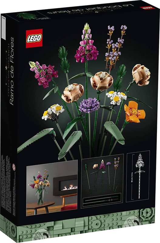 Lego 10280 flower bouquet building kit, , medium image number null