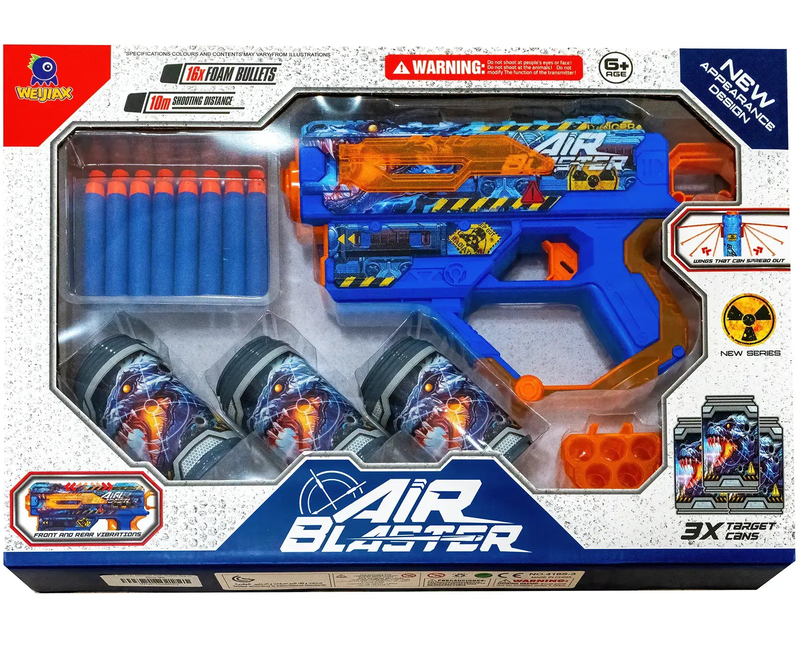 Air blaster manual soft bullet toy gun, , medium image number null