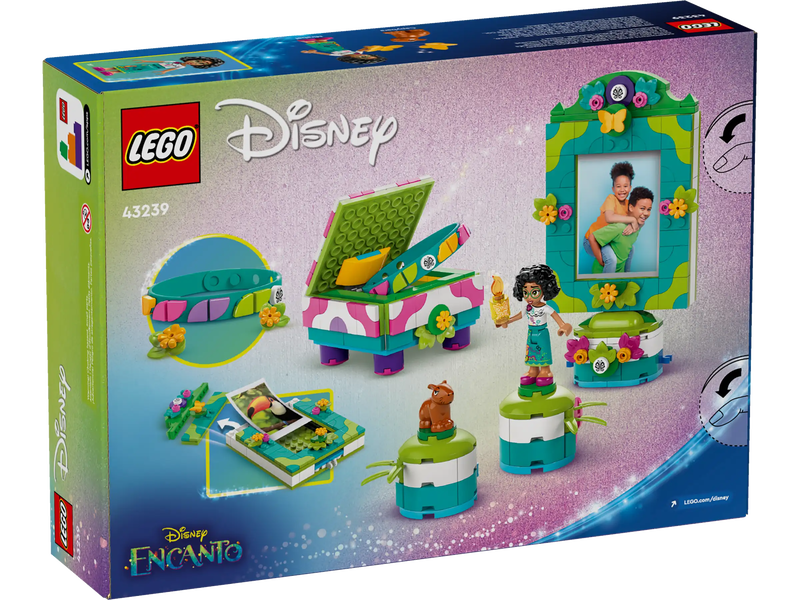 Product image: Lego disney 43239 mirabel's photo frame and jewellery box, , medium-null
