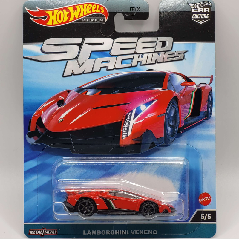 Hotwheels premium | real riders | speed machines | lamborghini veneno, , medium image number null