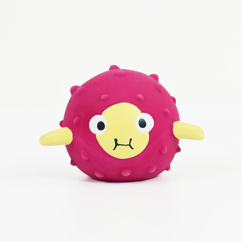 Product image: Splash puffer fish latex pool toy purple, , medium-null