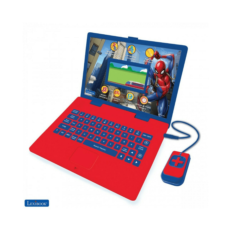 Lexibook &eta;&lambda;&epsilon;&kappa;&tau;&rho;&omicron;&nu;&iota;&kappa;ό &pi;&alpha;&iota;&delta;&iota;&kappa;ό &epsilon;&kappa;&pi;&alpha;&iota;&delta;&epsilon;&upsilon;&tau;&iota;&kappa;ό laptop/tablet spiderman, , medium-null