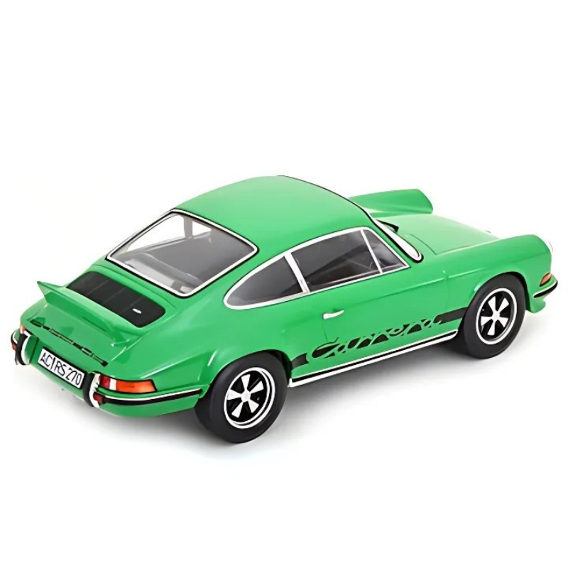 Norev 1/18 1973 porsche 911 rs, green with black deco, , medium-null