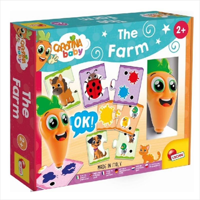 Real fun carotina baby the farm 107308, , medium-null