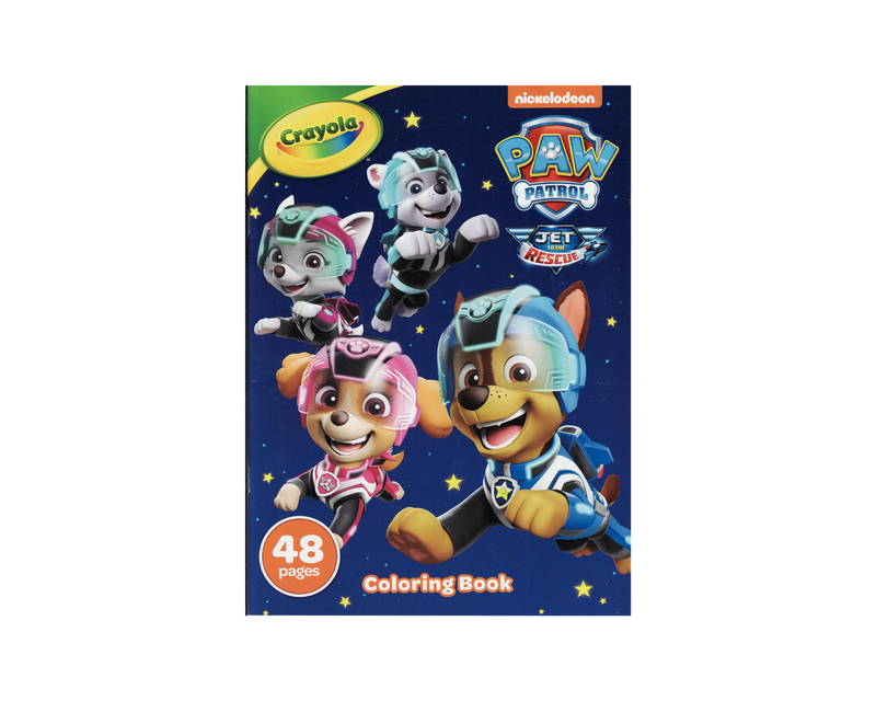 Crayola nickelodeon paw patrol coloring book: adventure awaits in 48 pages of fun!, , medium image number null