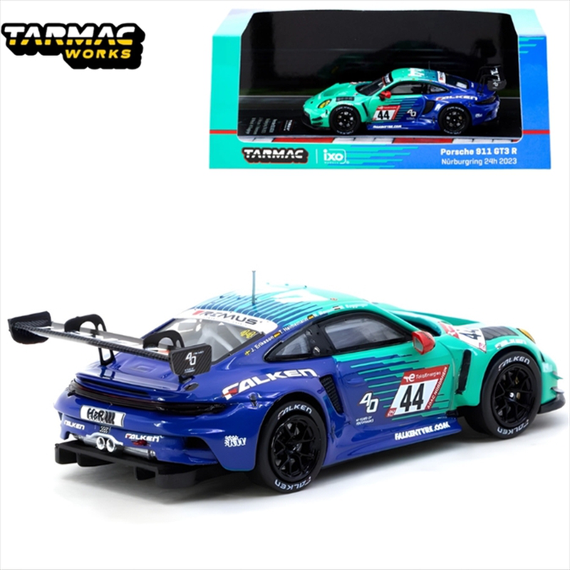 Tarmac 1/64 porsche 911 gt3r #44 j. Eriksson/t. Heinemann / n. Menzel/m. Ragginger, n&uuml;rburgring 24h, , medium-null