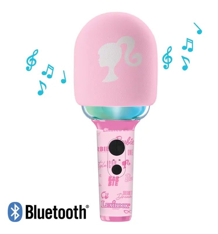Barbie bluetooth/wireless karaoke microphone, , medium-null