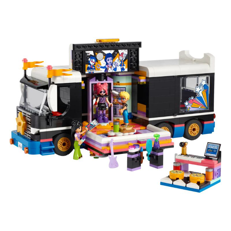 Product image: Lego 42619 friends - pop star music tour bus, , medium-null