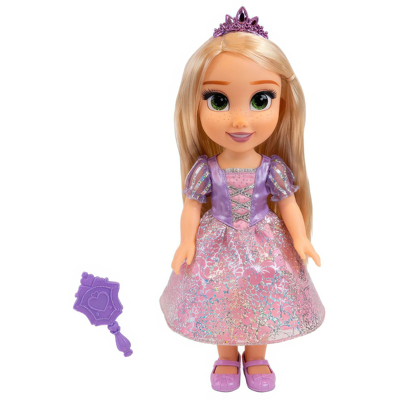 Disney 100th anniversary tangled rapunzel doll 38cm, , medium-null