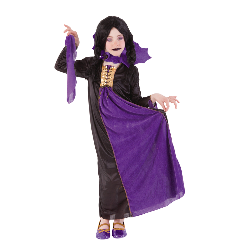 Gothic vampire halloween costume - lilac-null