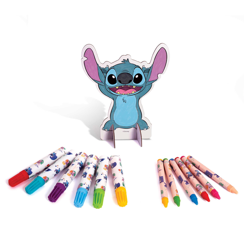 As drawing set in backpack disney stitch for ages 3+ 68104, , medium-null
