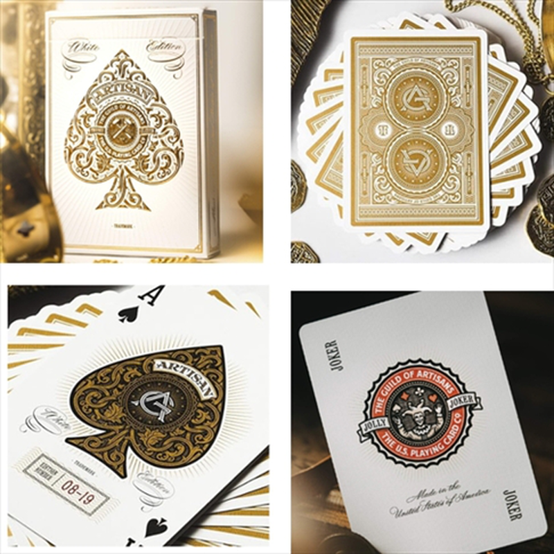Theory11 - artisan white playing cards, , medium image number null