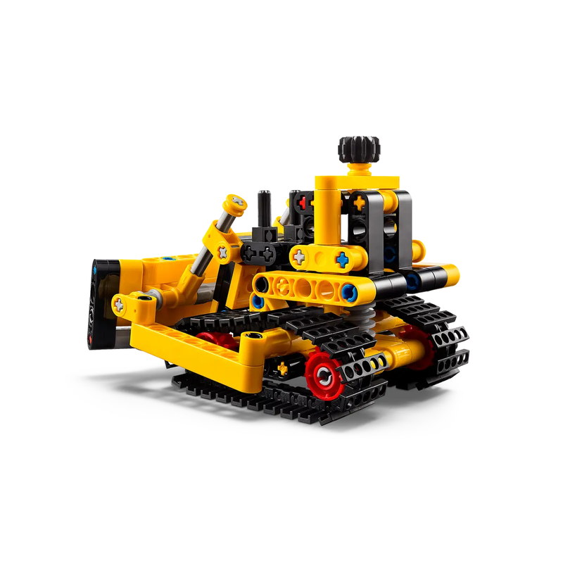 Lego technic heavy-duty bulldozer 42163 for ages 7+ 195pcs, , medium-null